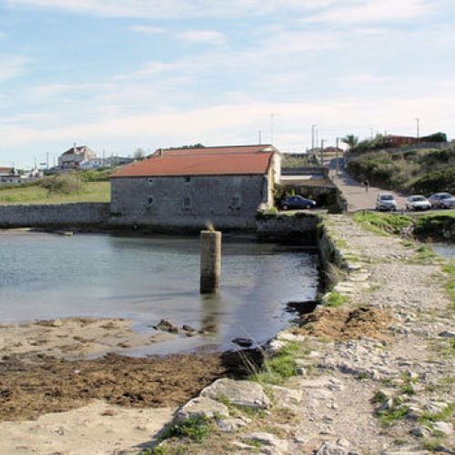 Vista de exterior del molino