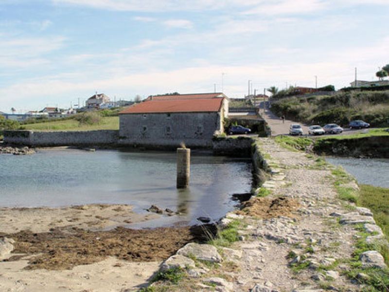 Vista de exterior del molino