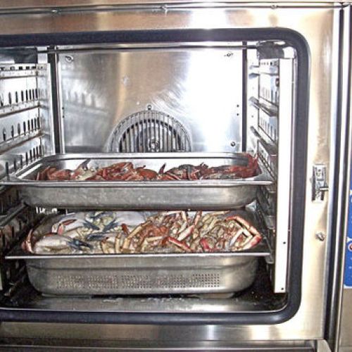 Horno para cocer marisco