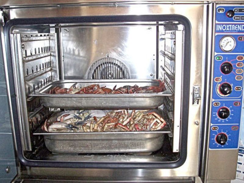 Horno para cocer marisco